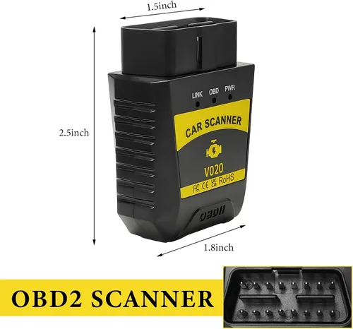 Miniatura 2 de Escáner Bluetooth OBD2, herramienta de escaneo de diagnóstico automático para borrar/restablecer el código de error del motor del vehículo, lector