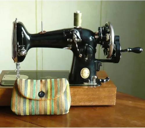 Miniatura 3 de ckpsms Marca - #HA-1-126 1SET manivela de mano apta para máquinas de coser Singer Spoked Wheel Treadle 15,127,128,66, 99