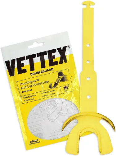 Miniatura 24 de Vettex Doubleguard Protector bucal con Protección de Labios - Adulto, Aguamarina
