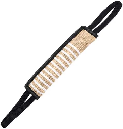 Almohada de entrenamiento para perros, juguete de mordida de yute, juguete duradero para mordida de perro, equipo de entrenamiento para cachorros K9