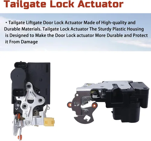 Miniatura 3 de Actuador de pestillo de cerradura de puerta trasera para puerta elevadora, compatible con Buick Rainier Chevy Trailblazer Envoy Ascender Bravada