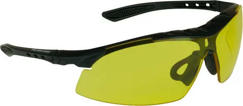 ProSPORT - Gafas de sol amarillas de seguridad Z87 para hombres y mujeres, protección nocturna, antirreflejos, conducción Barricade - Se adapta a
