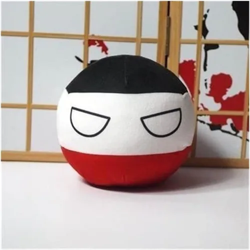 Miniatura 15 de 7.9 in Poland Ball Estados Unidos, Canadá, Reino Unido, Francia, decoración de baile de campo, cosplay de anime, decoraciones de bandera (MX, 7.9 in)