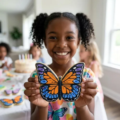 Miniatura 10 de Pequeño cortador de galletas de mariposa/polilla, 3 pulgadas, fabricado en Estados Unidos por Ann Clark