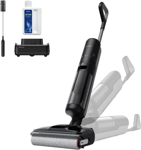 DREAME H12 Pro Gen2 - Trapeador al vacío, aspiradora húmeda y seca de 0 enredos, aspiradora inalámbrica todo en uno para suelos duros, máquina