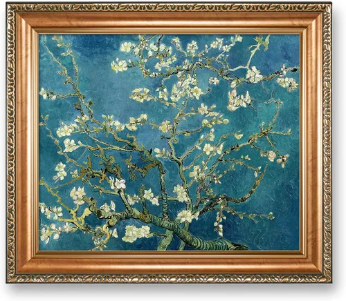 Miniatura 190 de A&T ARTWORK Noche estrellada sobre el Ródano de Vincent Van Gogh. Tamaño del marco: 36 x 30 pulgadas, tamaño de la imagen: 30 x 24 pulgadas