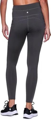 Miniatura 3 de RBX Leggings de forro polar para mujer con bolsillos con cremallera