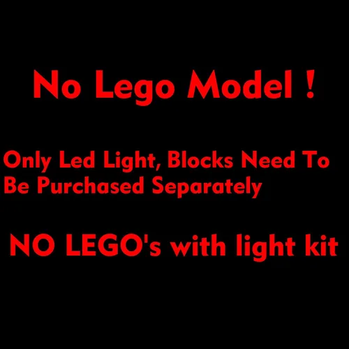 Miniatura 2 de VONADO Kit de luz LED compatible con Lego 21189 Skeleton Dungeon, luces decorativas de bricolaje para bloques de construcción Lego