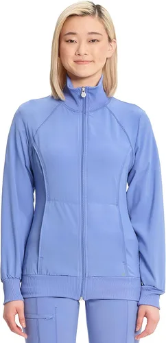 Miniatura 21 de Infinity by Cherokee 2391A - Chaquetas médicas con cremallera frontal para mujer, tela elástica en 4 direcciones