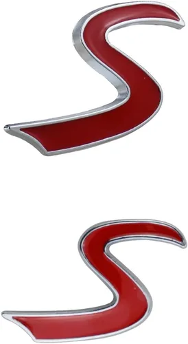 Miniatura 2 de 1 emblema S 3D letra de metal para maletero de la tapa trasera del maletero de la escotilla de repuesto para R53 R55 R56 R57 R59 F56 F55