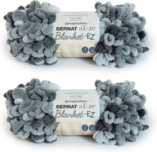 Miniatura 34 de Bernat Alize Blanket-EZ - Ovillo de lana, color crema