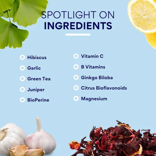 Miniatura 6 de Research Verified Ayuda para el tinnitus - Disminuye el timbre interno - Ginkgo Biloba, vitamina C, mezcla de complejo B de espectro completo