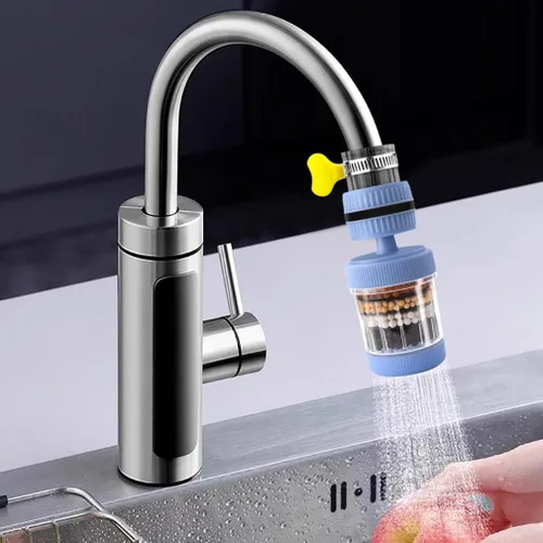 Miniatura 2 de Filtros de agua para tomar, filtros de montaje en grifo, carbón activado, filtro de grifo purificador de grifo, filtro de grifo a prueba