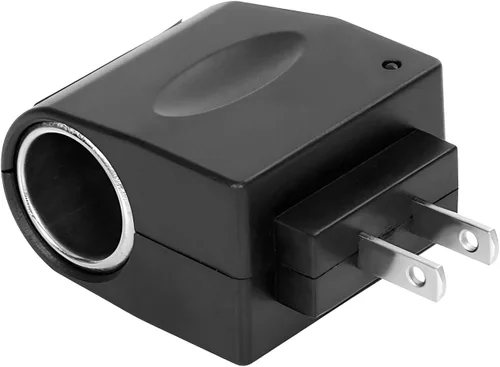 Convertidor universal de CA a CC, DC 12 V 500 mA para encendedor de cigarrillos de coche, adaptador de enchufe de enchufe de pared para electrónica