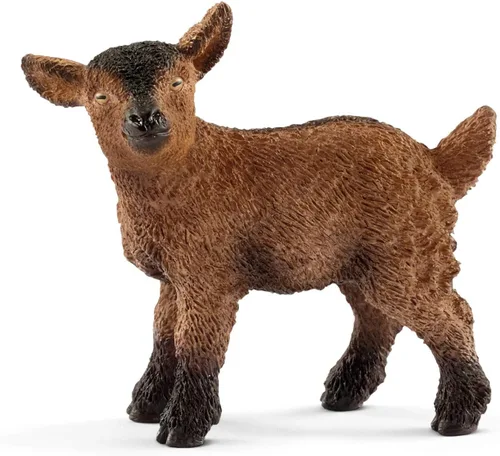 Miniatura 11 de Schleich Farm World – Juego de 31 piezas de establo de cabras con 2 figuras de cabras y accesorios – Juguetes de animales de granja para niños