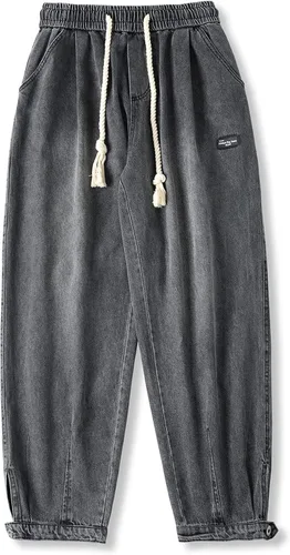 Miniatura 5 de Niepce Inc Streetwear - Jeans de ajuste relajado para hombre