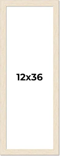 Miniatura 95 de Marco de fotos blanco de madera real de 10 x 12 pulgadas de ancho de 1.5 pulgadas Profundidad interior de 0.5 pulgadas Marco de fotos envejecido