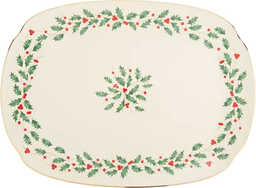 Miniatura 7 de Lenox Paquete de cristalería navideña y plato para servir