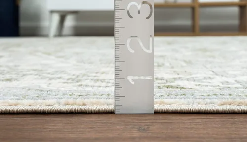 Miniatura 9 de Abani Savoy Collection - Alfombra de área, diseño vintage beige/verde, 7 pies 9 pulgadas x 10 pies 2 pulgadas, fácil de limpiar, duradera para niños