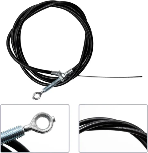 Miniatura 4 de Hoypeyfiy Kit de pasador de banda de freno de 4 pulgadas, cable de acelerador de 70 pulgadas, repuesto para Azusa 2251/2251-B Go Kart, repuesto