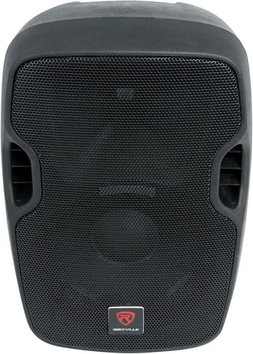 Miniatura 3 de Rockville BPA10 - Altavoz PA DJ Amplificado de 10 pulgadas y 400 W Pico con Bluetooth, reproductor USB/SD, radio FM, entradas XLR/RCA/1/4"/Aux