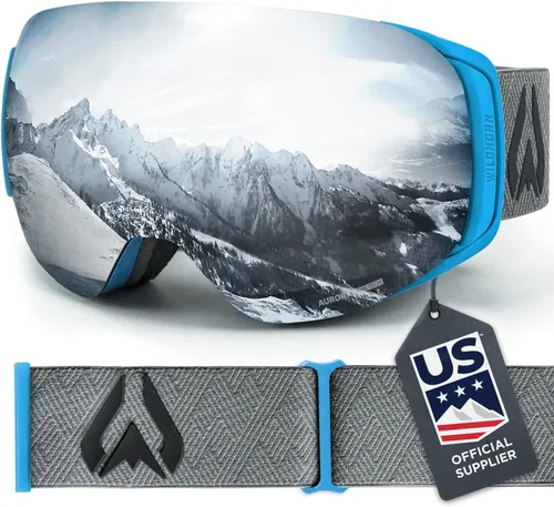 Miniatura 23 de Wildhorn Roca - Gafas de esquí para hombres y mujeres con protección antiempañamiento/arañazos 100% UV - Lente magnética - Gafas de nieve