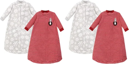 Miniatura 7 de Hudson Baby - Saco de dormir unisex de manga larga para bebé de forro polar Árbol de Navidad