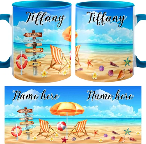 Miniatura 9 de Taza de café personalizada con nombre de flor de cerezo, taza de café blanca de flor de cerezo, taza de viaje de flor de cerezo, regalo