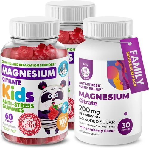 Miniatura 8 de DR. MORITZ Gomitas de magnesio para niños (60 unidades, 2 envases) y Gomitas multivitamínicas para niños (60 unidades, 2 envases) Paquete