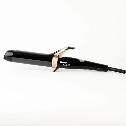 TAIFF Curves - Rizador profesional de titanio negro – Rizador de pelo de alto rendimiento y rizadora para cabello con doble voltaje | Temperatura