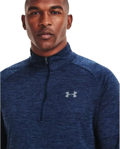 Miniatura 4 de Under Armour Tech 20 - Camiseta de manga larga con media cremallera para hombre