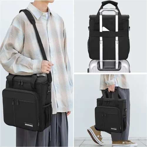 Miniatura 5 de Bolsa de transporte para cafetera compatible con Keurig K-Mini o K-Mini Plus, bolsa de almacenamiento portátil para cafetera de una sola porción