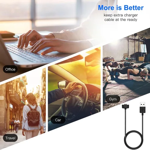 Miniatura 6 de Cable de carga de repuesto para Amazfit Band 7 (1 unidad/3.3 pies)
