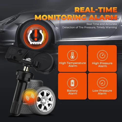 Miniatura 7 de Jsueng Sensor de monitoreo de presión de neumáticos TPMS preprogramado, 4 piezas, compatible con el modelo Subaru, Legacy Outback, Crosstrek