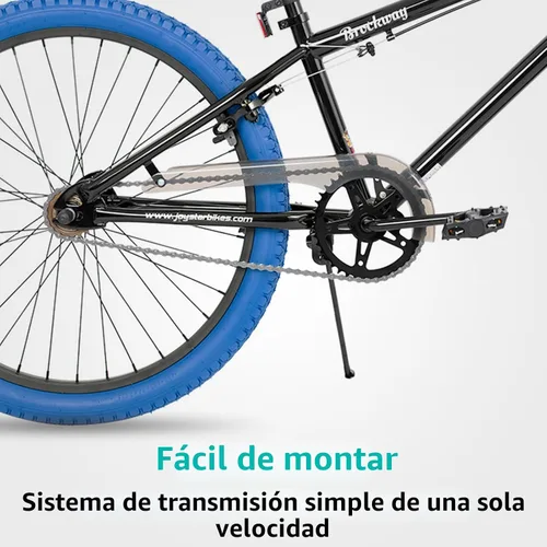Miniatura 4 de JOYSTAR Brockway Freestyle - Bicicletas BMX para niños de 20 pulgadas y 24 pulgadas, bicicletas para niños de 6 a 14 años y ciclistas de nivel