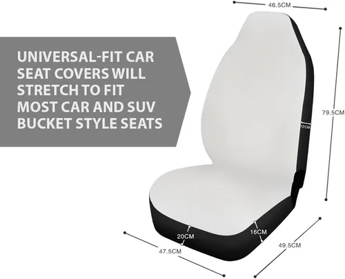 Miniatura 2 de JEOCODY Funda de asiento de coche con diseño de teñido anudado arcoíris para mujeres y hombres, 2 cojines de asiento delantero+funda para volante