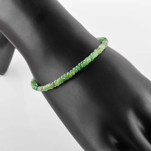 Miniatura 13 de Gifts For Women Shaded Beads Bracelets for Women, Natural Gemstone Handmade Full Beaded Jewelry, Birthstone, Crystals and Healing Stones 925