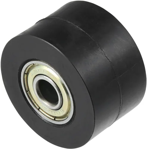Motoforti Guía de rueda tensor de rodillo deslizante de polea de cadena de transmisión de 0.315 in para bicicleta de calle, motocicleta, ATV, color
