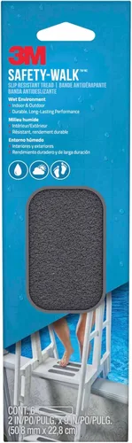 Miniatura 8 de 3M Cinta antideslizante Safety-Walk, 2 pulgadas x 15 pies, cinta gris antideslizante, ideal para condiciones resbaladizas y húmedas, parte trasera