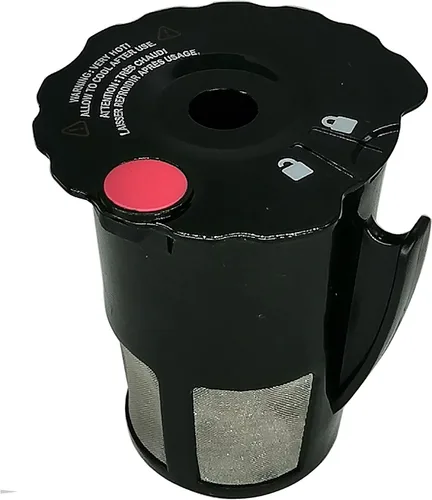 Miniatura 4 de Conjunto de soporte de filtro de cápsulas de café reutilizable K con filtro de café 2.0 y cartuchos de filtro de agua de carbón para cafetera Keurig