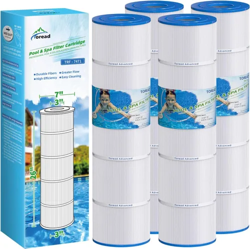 Filtro para piscina CCP420 reemplaza a Pentair Clean and Clear Plus 420, PCC105-PAK4, Ultral-A6, Unicel C-7471, R173576, Filbur FC-1977, 817-0106,
