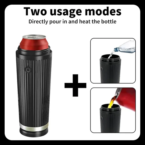 Miniatura 4 de Enfriador y calentador inteligente 2 en 1 de 12 V, mantiene la bebida fría o caliente en el soporte, calentador de agua y leche para bebidas y café