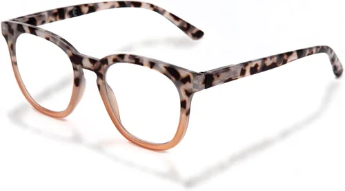 Miniatura 8 de LianSan Lentes de lectura para mujer - Elegantes lentes de lectura para computadora con bloqueo de luz azul y bisagra de resorte (leopardo, 1.0x)