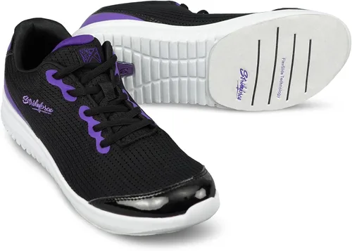 Miniatura 6 de KR Strikeforce Hammer Vixen - Zapatos de bolos de rendimiento para mujer, color negro menta