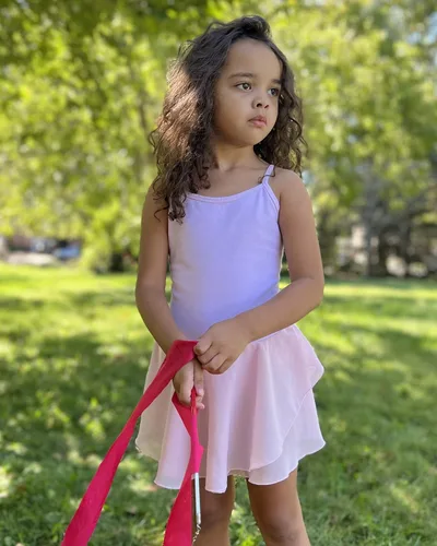 Miniatura 8 de Stelle - Vestido de bailarina para niña, con leotardo, estilo canesú, para gimnasia o ballet (para niñas pequeñas y grandes)