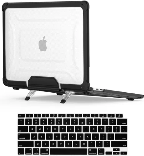 Miniatura 18 de DTangLsm Compatible con MacBook Pro de 13 pulgadas Funda M2 2024 2023 2022-2016 M1 A2338 A2289 A2251 A2159 A1989 A1706 A1708 - Carcasa rígida