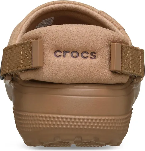 Miniatura 2 de Crocs Zuecos clásicos de lona elaborados unisex para hombres y mujeres Gamuza de chocolate con leche