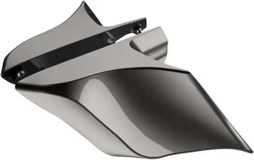Miniatura 67 de Advanblack Barracuda - Cubiertas laterales estiradas plateadas (brillantes), paneles extendidos para Harley Touring Street Glide Road Glide Electra