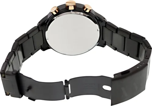 Miniatura 3 de Armani Exchange Atlc Cronógrafo Negro Dial Negro Ion-Plated Reloj para hombre AX1350, Negro -, Cronógrafo