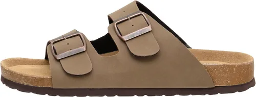 Miniatura 4 de CUSHIONAIRE Sandalia con plantilla de corcho Lane para hombre con +Comfort